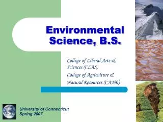 Environmental Science, B.S.