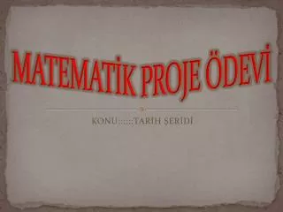 matemat k proje dev
