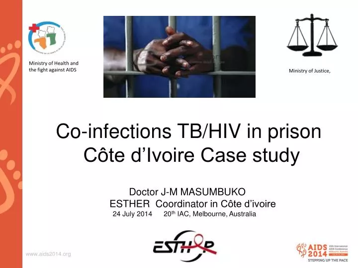 co infections tb hiv in prison c te d ivoire case study