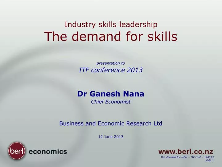 industry skills leadership the demand for skills