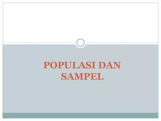 populasi dan sampel