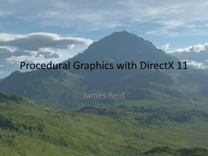 Computer Graphics Introducing DirectX - ppt download