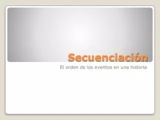 secuenciaci n