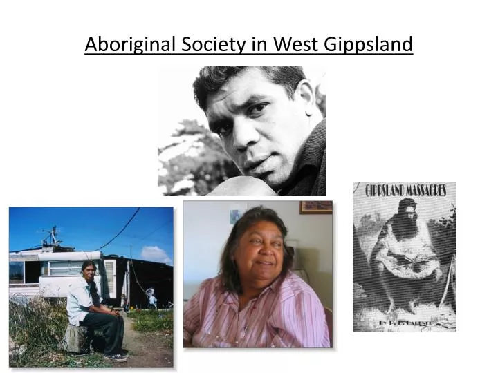 aboriginal society in west gippsland
