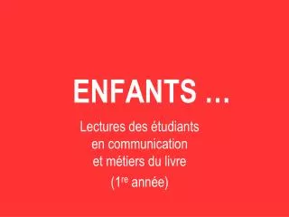 enfants