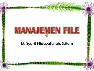 manajemen file