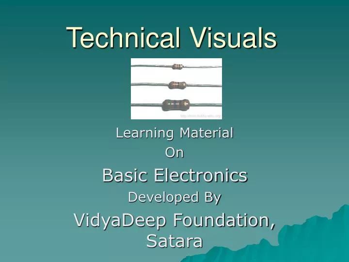 technical visuals