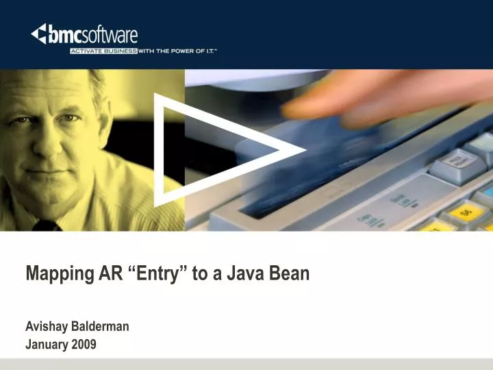 mapping ar entry to a java bean