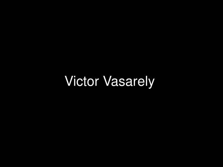 victor vasarely