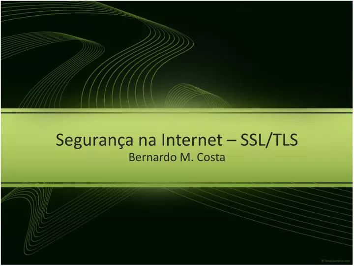 seguran a na internet ssl tls