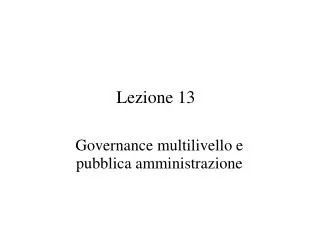 lezione 13