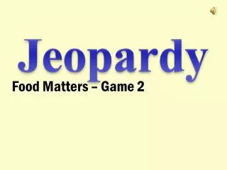 Jeopardy