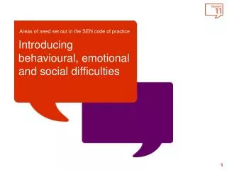 introducing behavioural emotional and social difficulties