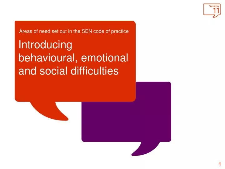 introducing behavioural emotional and social difficulties