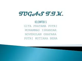 tugas t i k