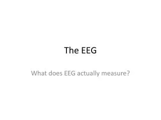 The EEG