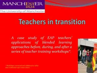 Teachers in transition