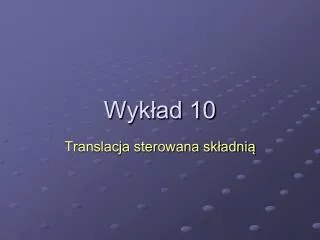 wyk ad 10