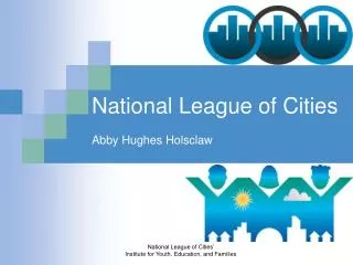 National League of Cities Abby Hughes Holsclaw