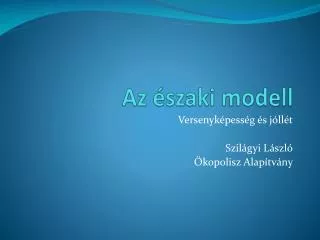 az szaki modell