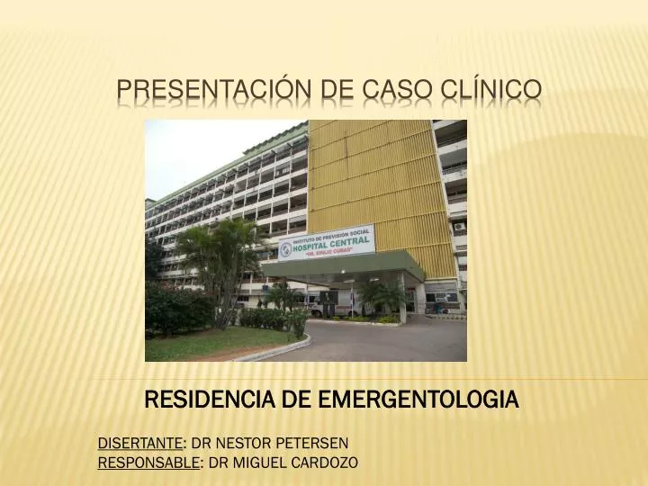 presentaci n de caso cl nico