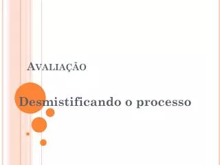 avalia o