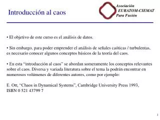 introducci n al caos