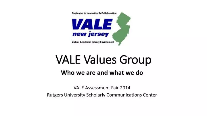 vale values group