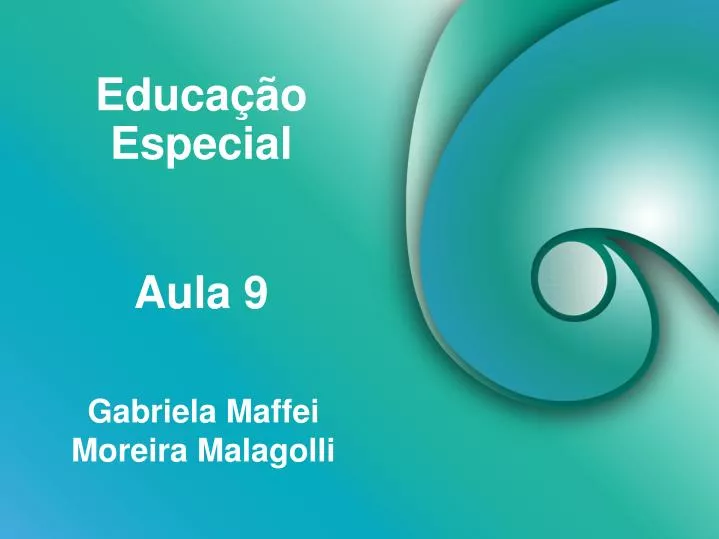 educa o especial