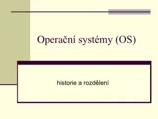 opera n syst my os