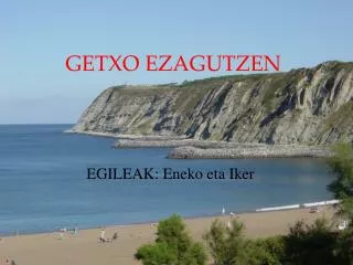getxo ezagutzen