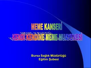 bursa sa l k m d rl e itim ubesi