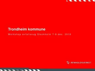 trondheim kommune