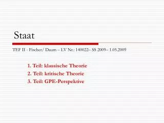 staat