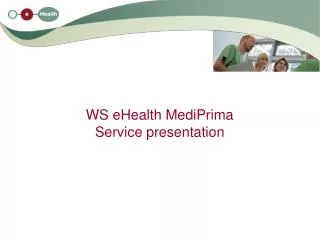 ws ehealth mediprima service presentation