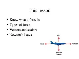 This lesson