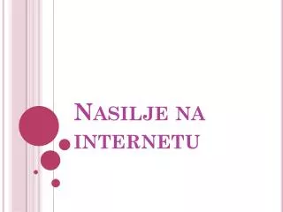 nasilje na internetu