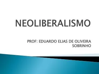 neoliberalismo