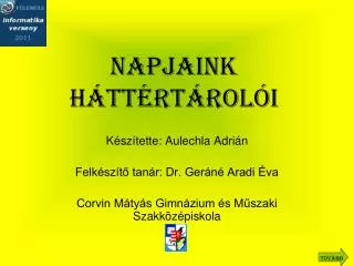 napjaink h tt rt rol i