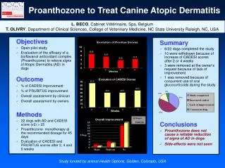 Proanthozone to Treat Canine Atopic Dermatitis