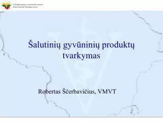 Šalutinių gyvūninių produktų tvarkymas