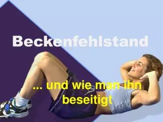 und wie man ihn beseitigt