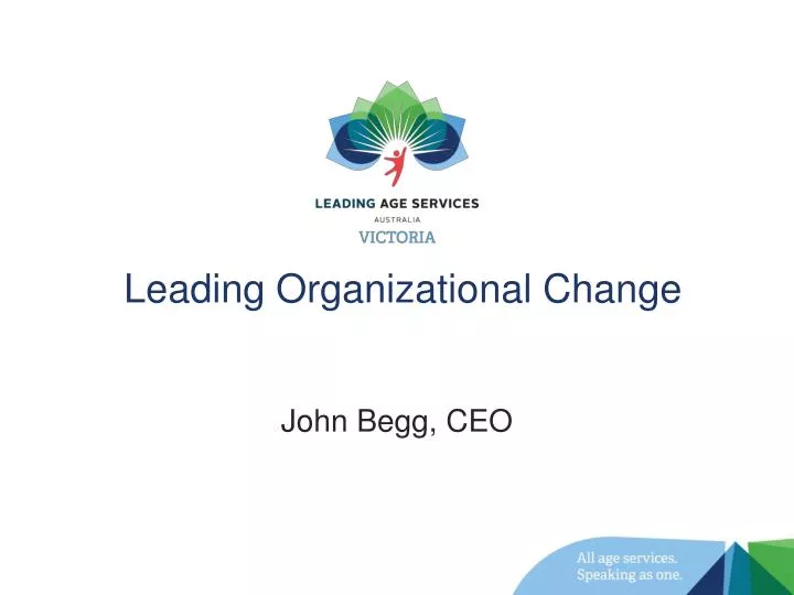 leading organizational change