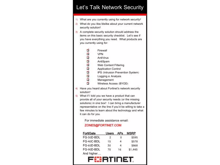 let s talk network security