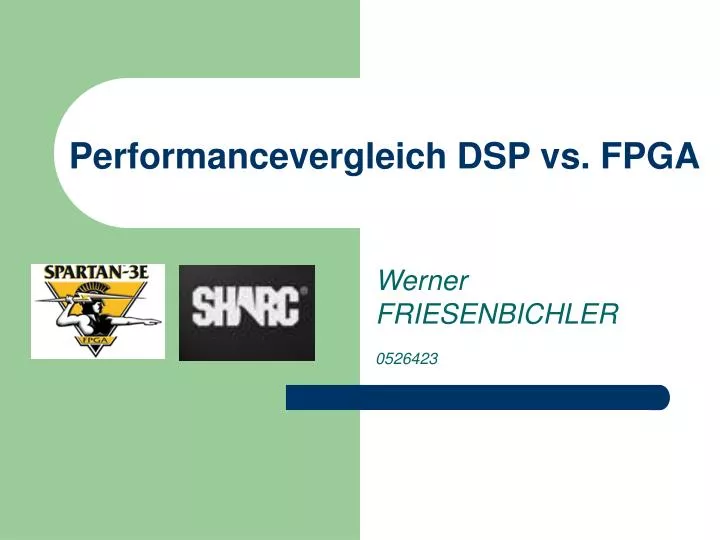 performancevergleich dsp vs fpga