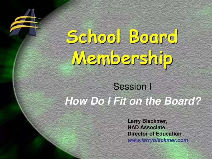 school board membership