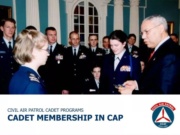 civil air patrol cadet programs cadet membership in cap