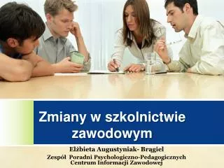 zmiany w szkolnictwie zawodowym