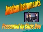 Discover Musical Families with Chris Bee's Instrument Guide! - slide 1