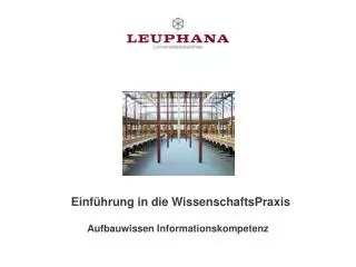 einf hrung in die wissenschaftspraxis
